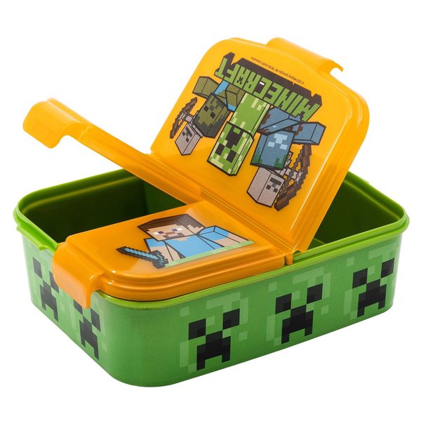 Lunchbox Minecraft- 3-vaks
